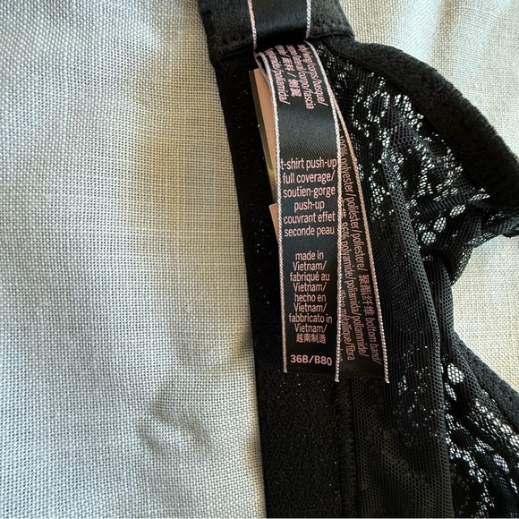 Victoria's Secret Push Up T-Shirt Full Coverage Bra Size 36B‎ NWT - Picture 6 of 7